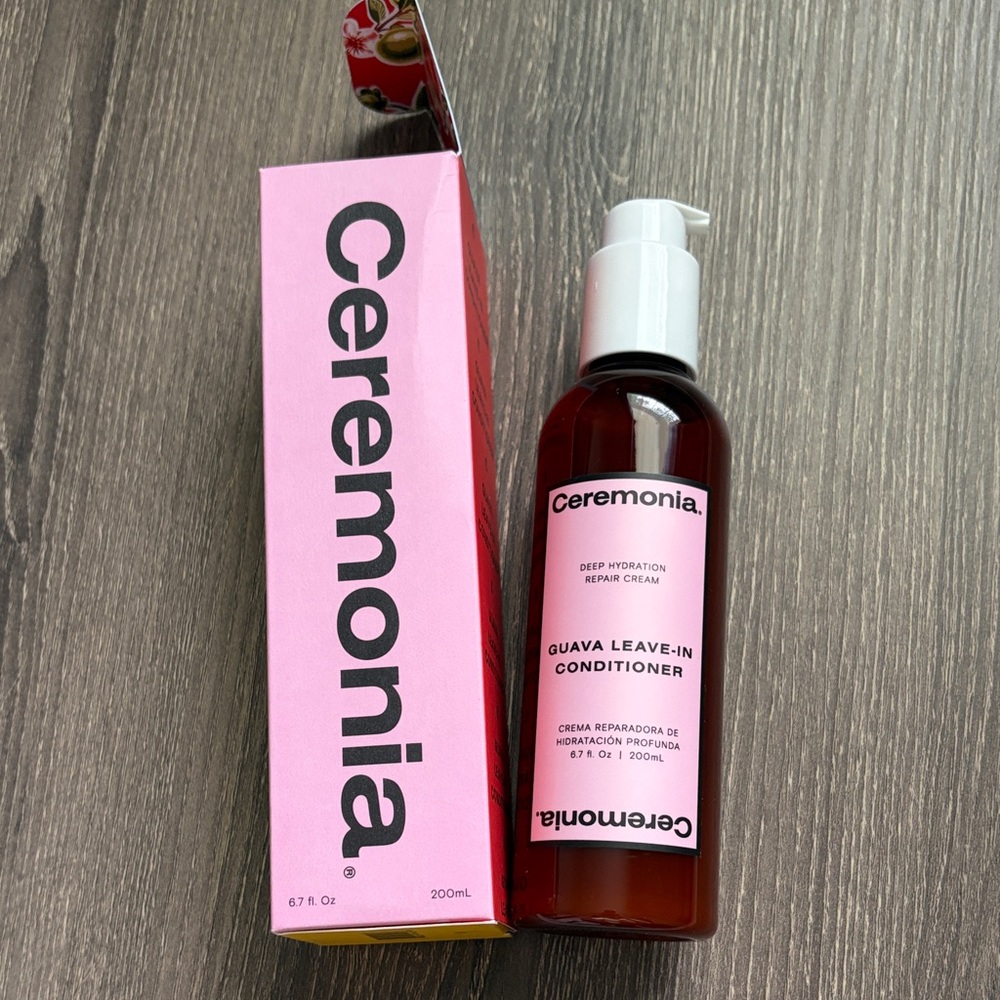NWT Ceremonia Guava Leave-In Conditioner 6.7oz